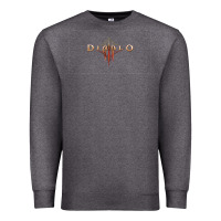 Charcoal Heather #diablo Premium Sweatshirt - DesigneFamous