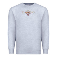 Heather Grey #diablo Premium Sweatshirt - DesigneFamous