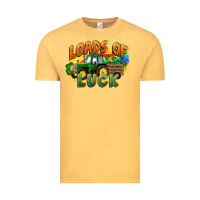 Vintage Mustard Loads of luck with tractor St. Patricks Day Vintage Tee - FaDigitalArtStudio