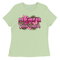 Matcha Stronger than Cancer Ladies Tee - FaDigitalArtStudio