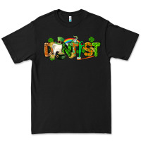 Black St. Patrick's Day Dentist Premium Tee - CowGirlArtShop