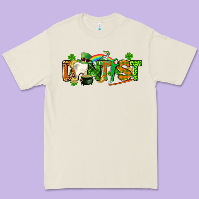 St. Patrick's Day Dentist Premium Tee Designed By Cowgirlartshop