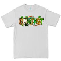 Dove Grey St. Patrick's Day Dentist Premium Tee - CowGirlArtShop