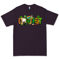 Plum St. Patrick's Day Dentist Premium Tee - CowGirlArtShop