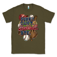 Army Green Sorry can't Baseball bye Classic Tee - HowdyJamesFarm