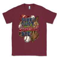 Burgundy Sorry can't Baseball bye Classic Tee - HowdyJamesFarm