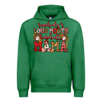 Emerald somebody's loud mouth baseball mama Urban Hoodie - Jasminsmagicworld