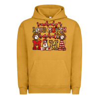Pigment Peanut Butter somebody's loud mouth baseball mama Urban Hoodie - Jasminsmagicworld