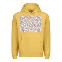 Antique Gold baseball seamless background  (3200x2400px) Premium Hoodie - Jasminsmagicworld