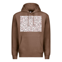 Chestnut baseball seamless background  (3200x2400px) Premium Hoodie - Jasminsmagicworld