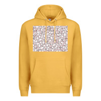 Mustard baseball seamless background  (3200x2400px) Premium Hoodie - Jasminsmagicworld