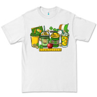 White St. Patrick's Day Teacher coffee cups Premium Tee - HowdyJamesFarm