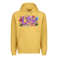 Antique Gold Valentine LPN Premium Hoodie - CowhideDigitalArt