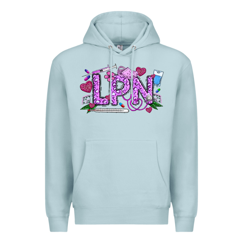 Valentine Lpn Premium Hoodie by CowhideDigitalArt | Teevron
