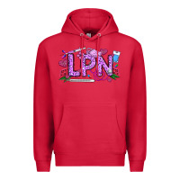 Cardinal Valentine LPN Premium Hoodie - CowhideDigitalArt