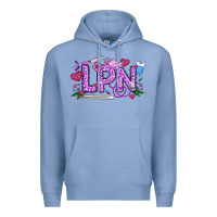 Colony Blue Valentine LPN Premium Hoodie - CowhideDigitalArt