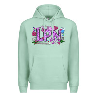 Seafoam Valentine LPN Premium Hoodie - CowhideDigitalArt