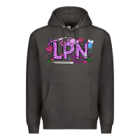 Smoke Valentine LPN Premium Hoodie - CowhideDigitalArt