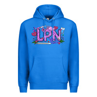 True Royal Valentine LPN Premium Hoodie - CowhideDigitalArt