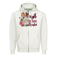 Oatmeal Heather be real not perfect Zipper Hoodie - JahusDesignShop