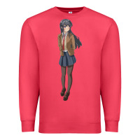 Cardinal mai sakurajima Premium Sweatshirt - DesigneFamous
