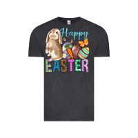Vintage Black Easter Day With Truck Vintage Tee - BundleAndBundleShop