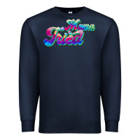 Navy mama tried Premium Sweatshirt - JahusDesignShop