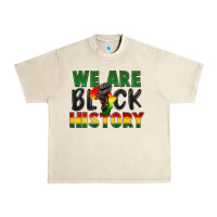 Sandshell we are black history Urban Heavy Tee - FaDigitalArtStudio