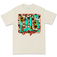 Bone Scorpio turquoise cowhide Premium Tee - RanaPortraitStore
