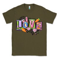 Army Green Easter love Happy Easter Day Classic Tee - CowGirlArtShop