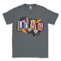 Charcoal Heather Easter love Happy Easter Day Classic Tee - CowGirlArtShop