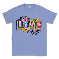 Colony Blue Easter love Happy Easter Day Classic Tee - CowGirlArtShop