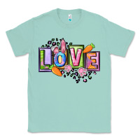 Seafoam Easter love Happy Easter Day Classic Tee - CowGirlArtShop
