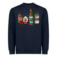 Navy our lady of guadalupe coffee Heavyweight Sweatshirt - JahusDesignShop