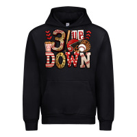 Black three up three down baseball Urban Hoodie - Jasminsmagicworld