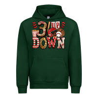 Foreset Green three up three down baseball Urban Hoodie - Jasminsmagicworld