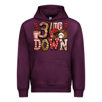 Mauve Wine three up three down baseball Urban Hoodie - Jasminsmagicworld