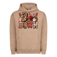 Three Up Three Down Baseball Urban Hoodie | Teevron