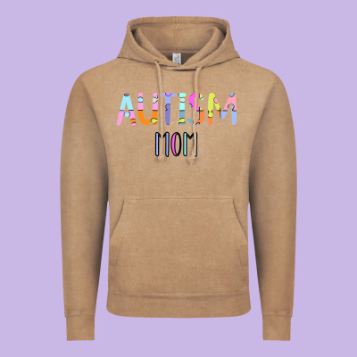 Titi Pretty Art Autism Mom Vintage Hoodie Designed By Cowhidedigitalart