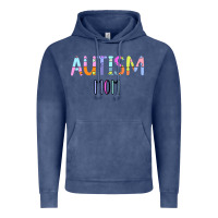 Vintage Denim Titi Pretty Art Autism Mom Vintage Hoodie - CowhideDigitalArt