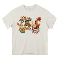 Cream fall sweet fall Heavy Core Tee - CowGirlArtShop