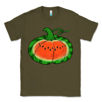 Army Green watermelon pumpkin Classic Tee - Jasminsmagicworld