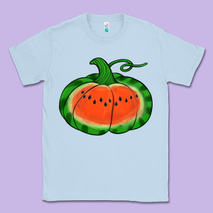 Watermelon Pumpkin Classic Tee Designed By Jasminsmagicworld