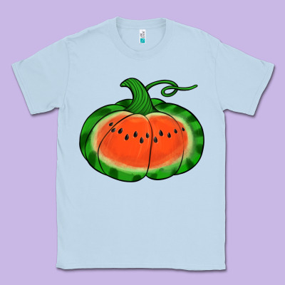 Watermelon Pumpkin Classic Tee Designed By Jasminsmagicworld