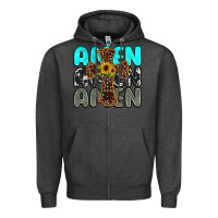 Charcoal Heather amen Zipper Hoodie - JahusDesignShop