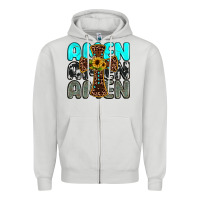 Dove Grey amen Zipper Hoodie - JahusDesignShop