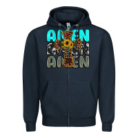 Navy amen Zipper Hoodie - JahusDesignShop