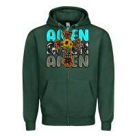 Sports Green amen Zipper Hoodie - JahusDesignShop
