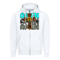 White amen Zipper Hoodie - JahusDesignShop