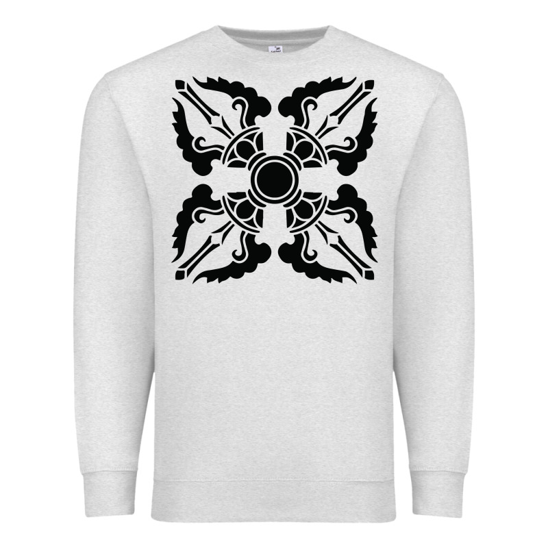 Trippy Psychedelic Rave Sacred Geometry Premium Sweatshirt by DesigneFamous | Teevron